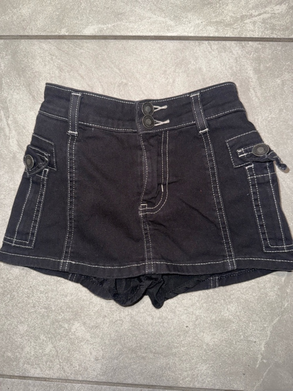 KatieJ NYC HARLEY SKIRT-BLACK Kids small 7/8
